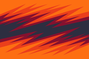 Abstract background with colorful and gradient zigzag pattern