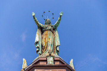 Colonial architecture in Old Montreal, Canada
