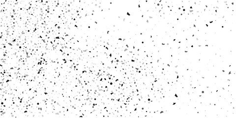  Silver glitter confetti on a white background. Illustration of a drop of shiny particles. Decorative element. Luxury background for your design, cards, invitations, gift, vip.