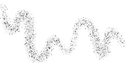  Silver glitter confetti on a white background. Illustration of a drop of shiny particles. Decorative element. Luxury background for your design, cards, invitations, gift, vip.