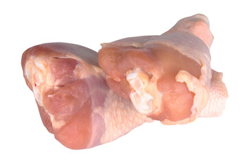 chicken drumstick fresh isolated on white background