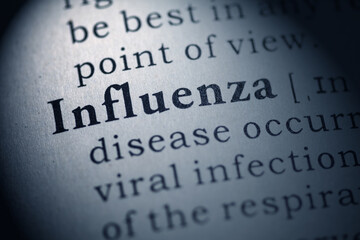 flu and influenza - obrazy, fototapety, plakaty