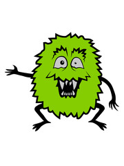 Lachendes Monster präsentiert 