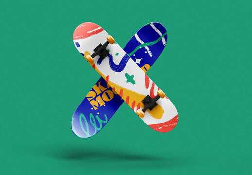 Skateboard Mockup