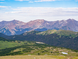 Fototapeta na wymiar Superb landscape in Rocky Mountain National Park