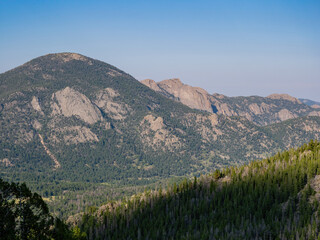 Superb landscape in Rocky Mountain National Park