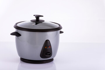 Modern electric rice cooker in the kitchen