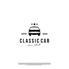 classic car logo design vintage, car mechanic logo, old school mechanic logo