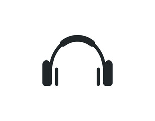 Fototapeta na wymiar headphone icon, headphone icon vector, in trendy flat style isolated on white background. headphone icon image, headphone icon illustration