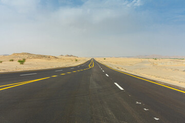 Fototapeta premium Roads in Saudi arabia