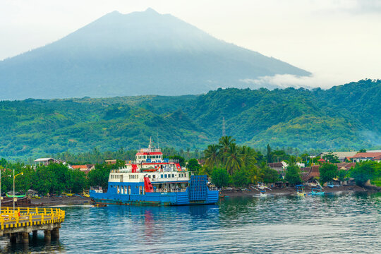 Ketapang - Gilimanuk ferry crossing that connects the islands of Java and Bali
