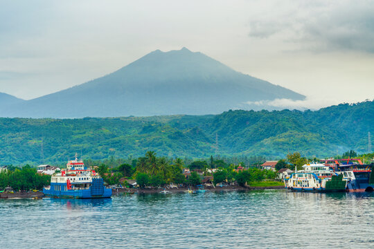 Ketapang - Gilimanuk ferry crossing that connects the islands of Java and Bali