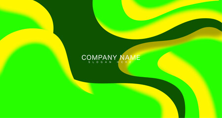 Liquid color background design. fluid gradient. Dynamic shape composition. wave shape composition Vector illustration