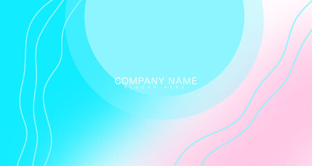 Liquid color background design. fluid gradient. Dynamic shape composition. wave shape composition Vector illustration