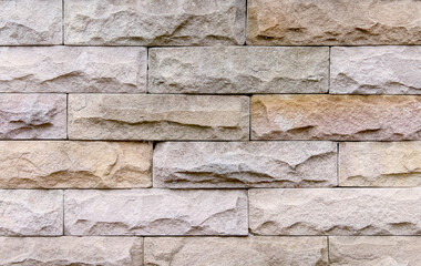Sandstone wall surface for light brown background