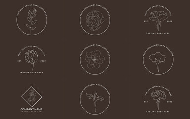 Outline drawing Vectors Flower icon background Floral Rose logo pattern Photos bouquet clipart 