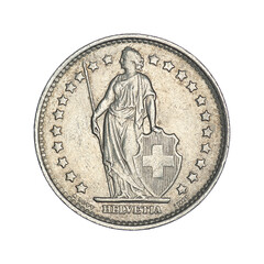 Switzerland 1 franc, 1970