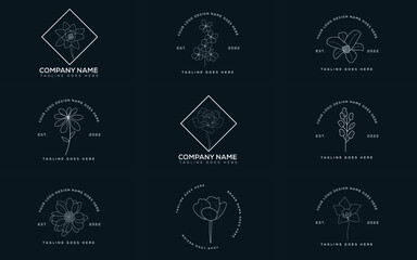 Outline drawing Vectors Flower icon background Floral Rose logo pattern Photos bouquet clipart 