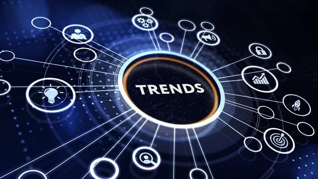 Business, Technology, Internet and network concept. Recent and latest trend.
