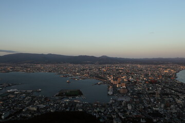 日本の風景　函館夕景
