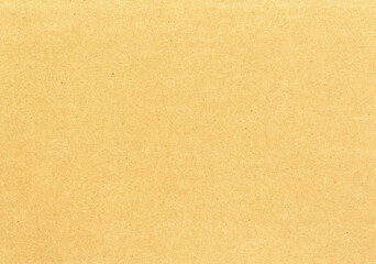 Fototapeta na wymiar Very large scan image of light caramel brown uncoated kraft paper texture recycled rough fiber grain background for presentation wallpaper with copy space for text or material mockups