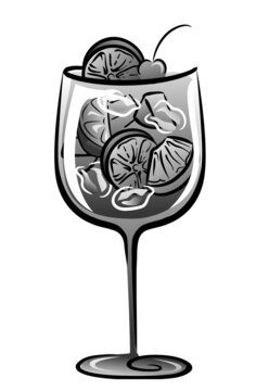 recommend clip art: Sangria Illustration