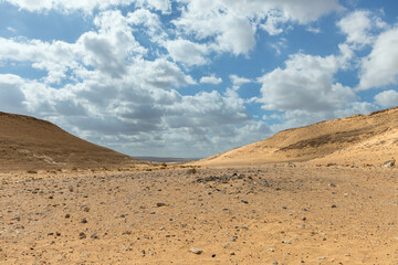 sand dunes in Arava desert Israel