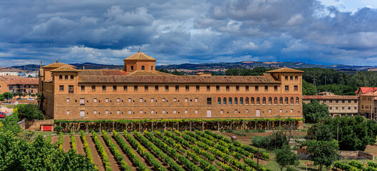 Convento de San Francisco monastery in Olite, Spain founded by Saint Francis