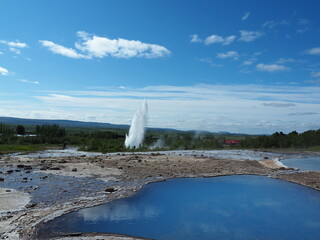 geyser et sources chaudes