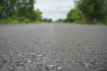 abstract asphalt pavement Used in advertising background land transport system