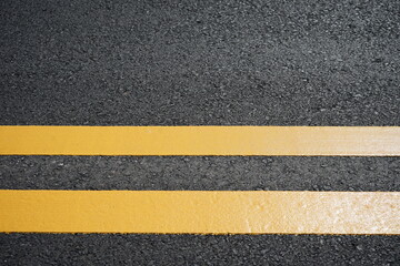 yellow road marking color Used in the background of advertising media, transportation systems. - Powered by Adobe