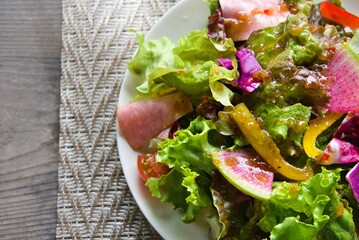 美味しそうなサラダ