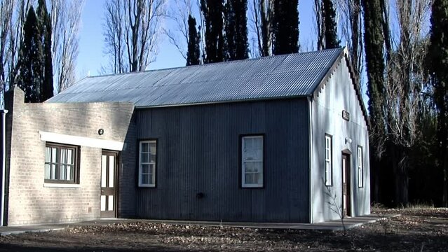 A Welsh Chapel in Gaiman, Welsh Colonial Village near Trelew, Chubut Province, Patagonia, Argentina.  