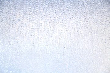 water dew drop on mirror of car, blur style for background