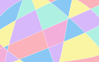 pattern curve colorful pastel color paint for background