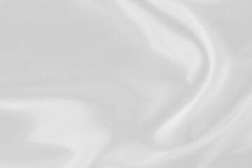 Smooth elegant black silk fabric or satin luxury cloth texture can use as wedding background. for drapery luxurious abstract design