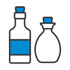 Bottle Of Olive Oil Icon