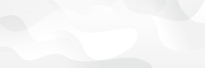Abstract white Geometric banner design background.
