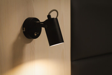 Modern wall lamp or sconce with warm light