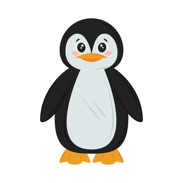 cute penguin icon