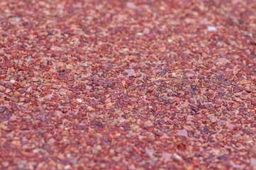 Red brown stone surface  for computer background and wallpaper. Shallow focus