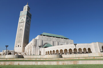 Hassan II Mosque in Casablanca, Morocco