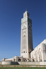 Fototapeta premium Hassan II Mosque in Casablanca, Morocco