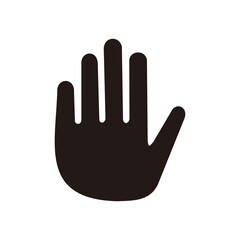 hand icon vector illustration symbol