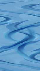 Digital abstract in tranquil blues with a watery ripples