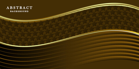 Abstract brown gold background