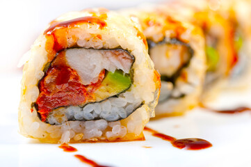 fresh sushi choice combination assortment selection