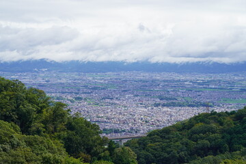 信貴山からの景色　奈良