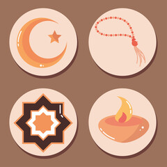 icons set islamic