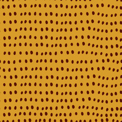 Dotted seamless pattern. Vector background for fabric, paper, decor elements.